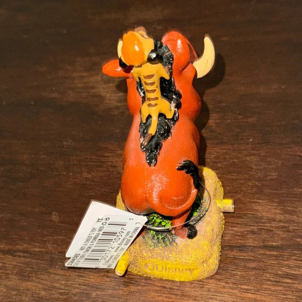 Disney Timon and Pumbaa Aquarium Fish Tank Figurine